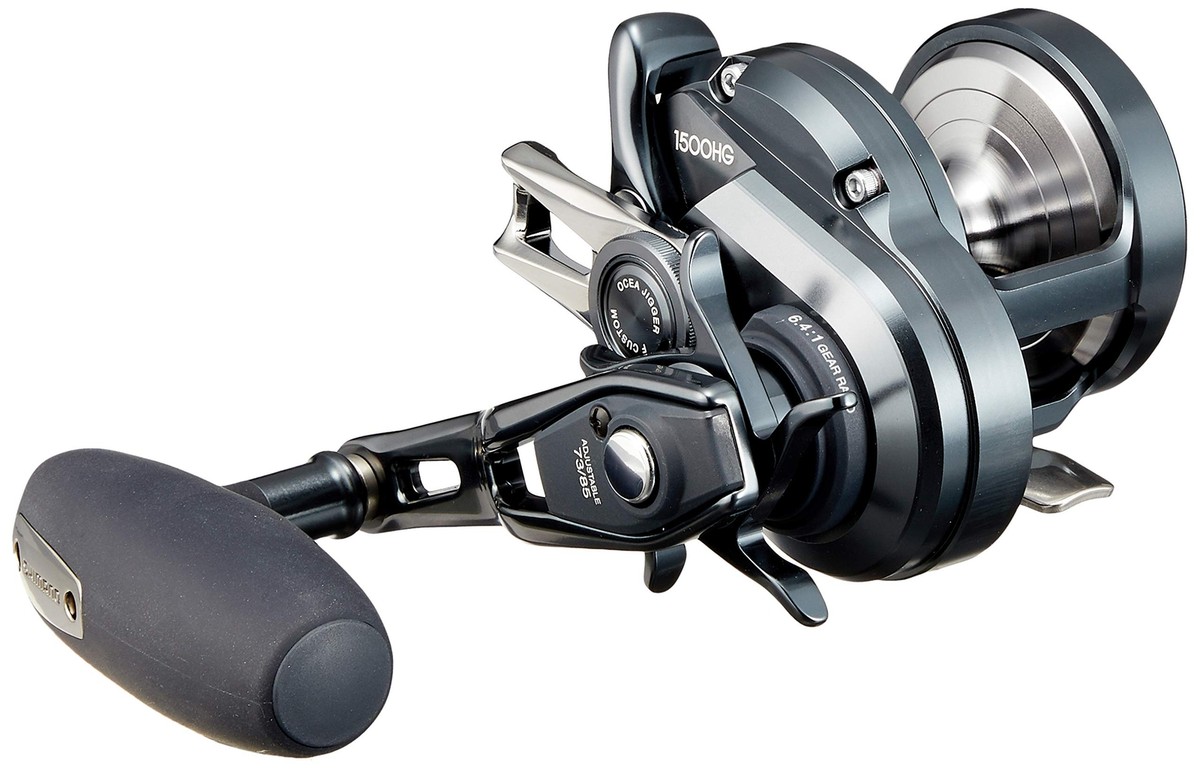 SHIMANO オシアジガー F CUSTOM 1500HG MUU Shimano 19 OCEA JIGGER F Custom 1500HG 6.4 RH Casting Reel