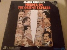 Murder on the Orient Express Laserdisc Movie Sean Connery Used