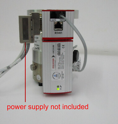 Pfeiffer TMU071P & TC100 PM C01 692A & TCS010 & PM Z01 253 G tested