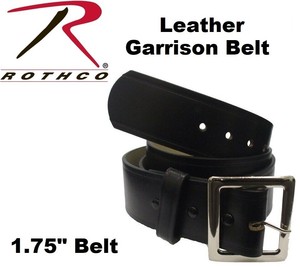 leather garrison belt