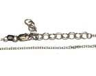 New 925 sterling silver 2ct black white diamond halo pendant necklace 18" — photo 6