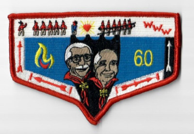 Boy Scout OA 60 Aina Topa Hutsi Lodge Flap S22