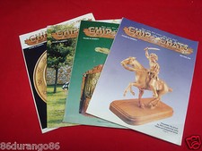 WOOD CARVING MAGAZINES CHIP CHATS 2002 4 ISSUES CHIP POWER RELIEF CARVING