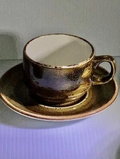 Steelite International England Mugs Sparkle Brown Glaze 8 Oz Restaurantware Tea