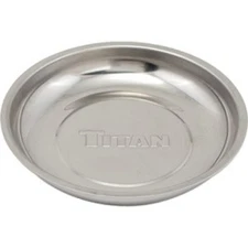 Titan 21264 5-7/8" Round Magnetic Parts Tray