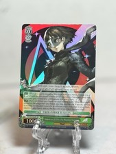 Persona 5 Trading Card Weiss Schwarz P5/S45-028 R HOLO Makoto Niijima / QUEEN