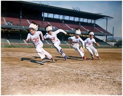 Filchock Frake Todd & Sammy Baugh 1940 Redski Colorized 8x10 Print-FREE SHIPPING