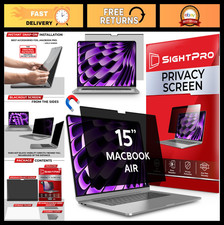 Magnetic Privacy Screen Filter for 15" MacBook Air 2023-2026 - Removable Shiel