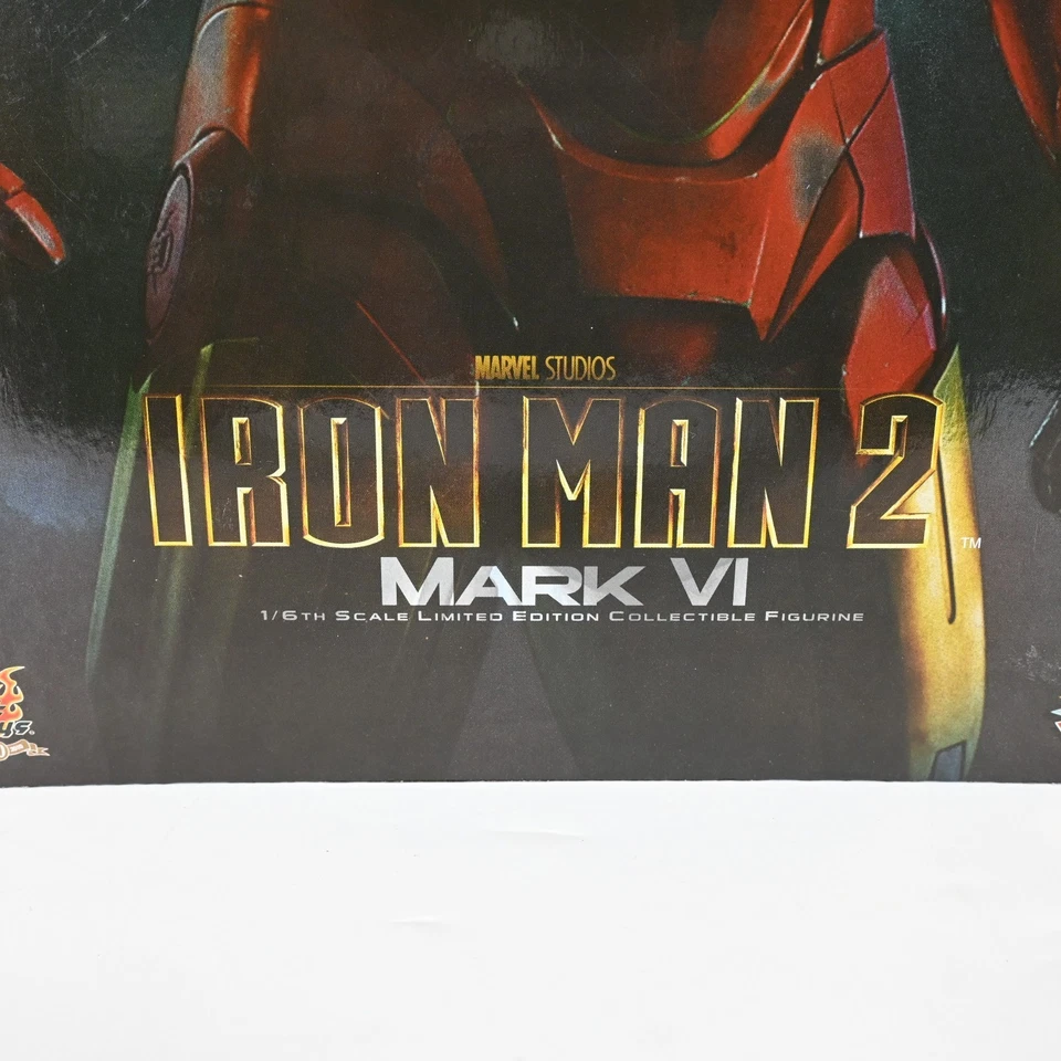 Hot Toys MMS132 Iron Man Mark 2 Mark 6 Diecast 1/6 Scale Marvel Action Figure - image 2 of 4