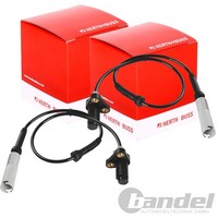 2X Herth+Buss Elparts ABS-SENSOR Raddrehzal Vorne Beidseitig Passend FüR BMW 5Er