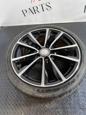 MERCEDES A B CLASS BLACK 7.5X18 5X112 ET52  A2464010600 ALLOY WHEEL 5MM TYRE