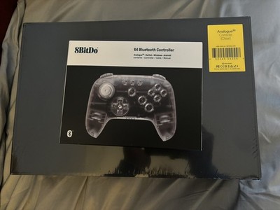 Analogue 3D Console Funtastic Clear with Clear 8Bitdo controller sealed 