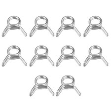 10pcs 304 Stainless Steel Spring Hose Clamp 5mm Inner Dia