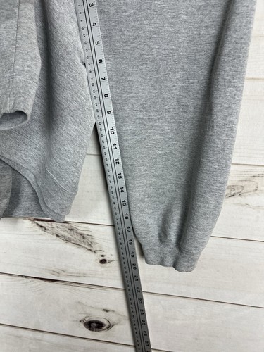 Vintage Old Navy Sweatshirt Erwachsene XL grau Spruch Logo adretter Rundhalsausschnitt Y2K - Bild 6 von 6