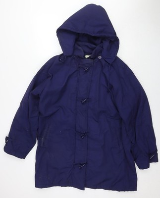 Classics Damen Parka Jacke blau Größe 18 Reißverschluss