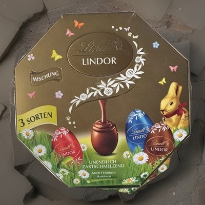 Lindt Lindor Pralinen 3 Sorten 5 x 144g