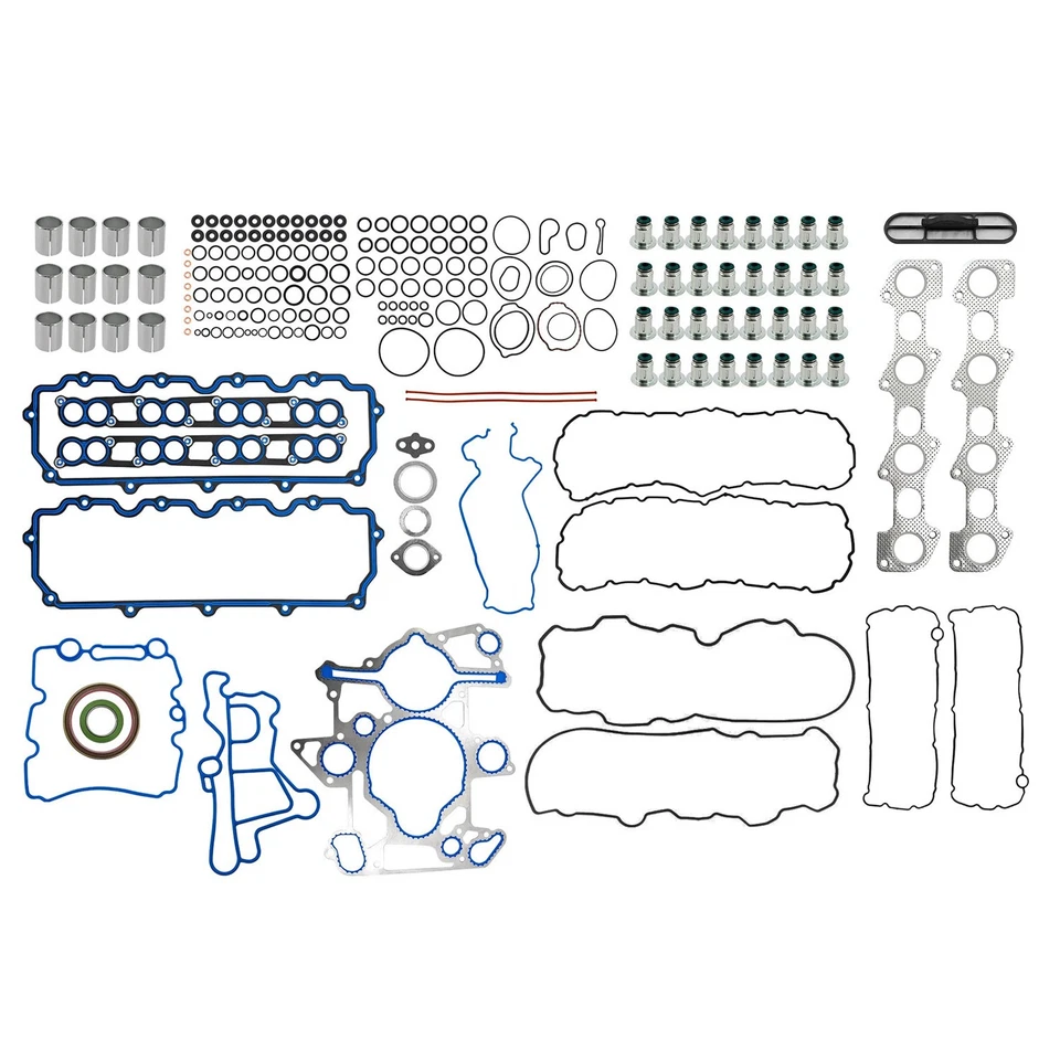 Nuevo kit de junta de reconstrucción de motor para Ford F-250/F-350 2003-2007 6,0 L Powerstroke Foto 2 de 4