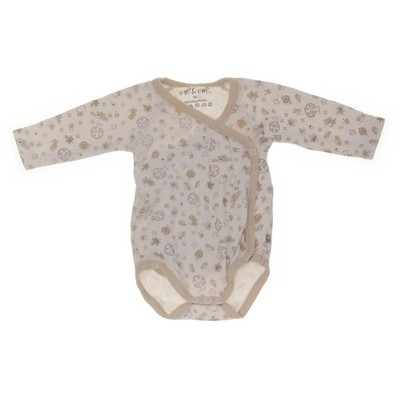 Ebi & Ebi, Body, Größe: 56, Weiß/Beige/Mehrfarbig, Unisex (Kinder) #tv1