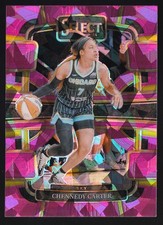 2023-24 Panini Select WNBA Pink Ice Prizm Chennedy Carter Chicago Sky #29