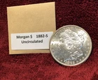 1882-S  Morgan SILVER Dollar ~  My #397