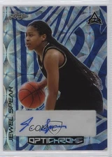 2022-23 Leaf Optichrome Blue Kaleidoscope /7 Jewel Spear #BA-JS3 Auto