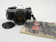 Canon AE-1 Program 35mm SLR w/FD 50mm f1.8 S.C.