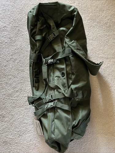 NEW US Army Military Deployment Duffle Flight Sea Bag Back Pack