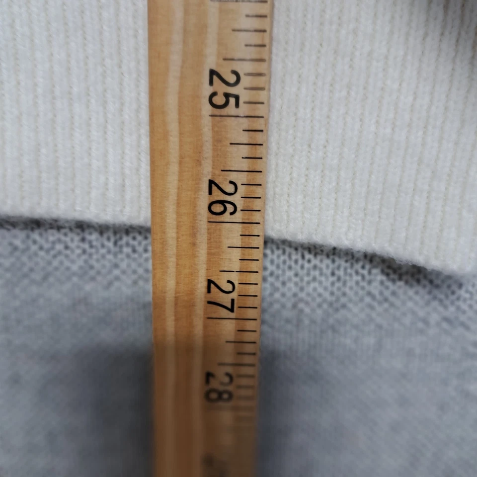 Suéter Christian Dior Cuello en V Para Hombre Talla Mediana Tejido Crema Manga Larga Pullover Foto 2 de 4