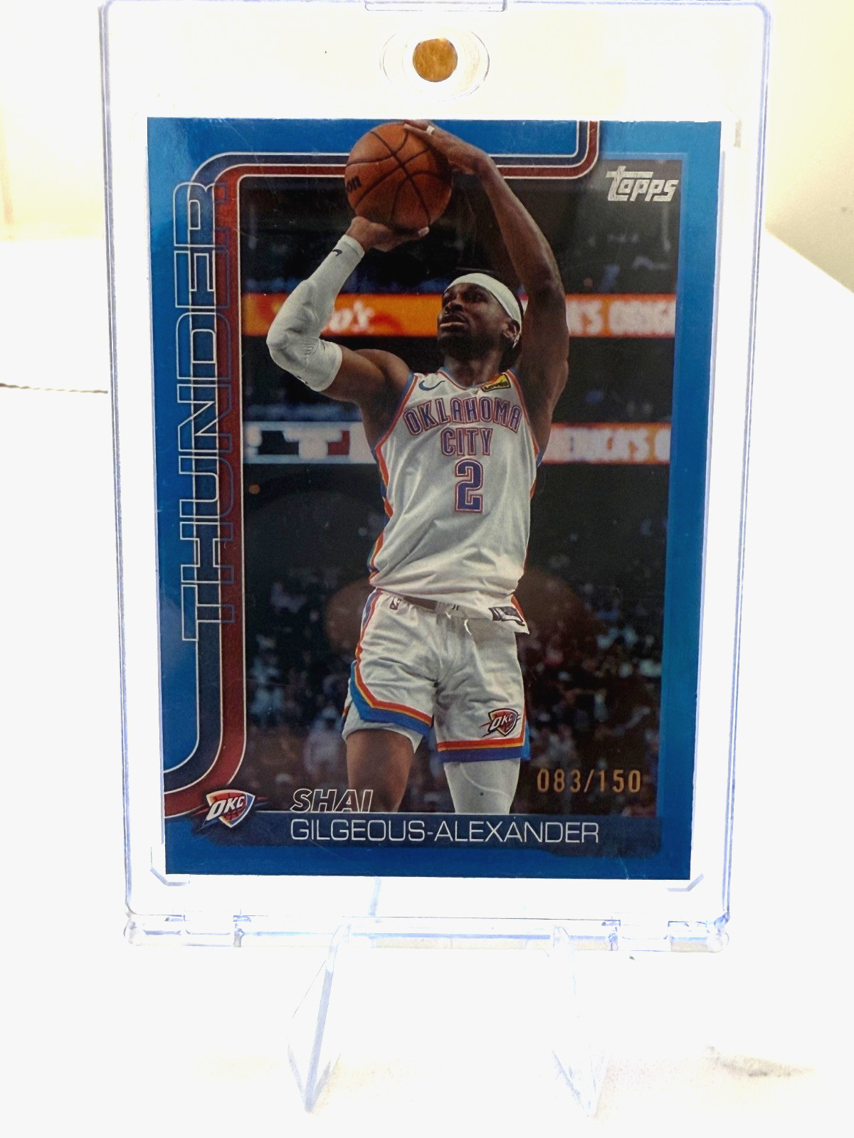 2025-26 Topps - Shai Gilgeous-Alexander #115 Blue Rainbow /150