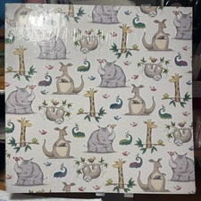 Retired Stampin' Up Animal Expedition 12" x 12 Double-Sided DSP