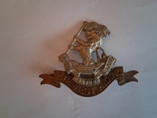 Military Cap Badge The Duke of Wellington's (West Riding Regiment) British Army