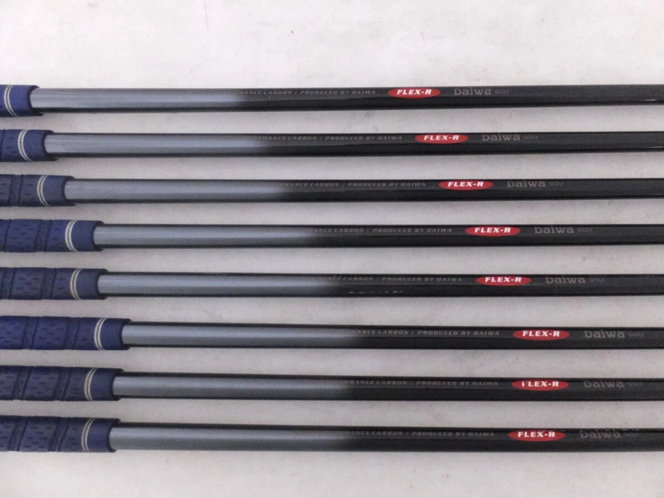 DAIWA ADVISOR TR-S Iron Set 8pcs 5-PW, GW, SW Pure Carbon Flex R - Image 3 of 3
