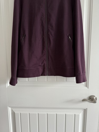 LULULEMON STRETCHY FULL ZIP HOOD ZIP POCKETS MEN'S JACKET SIZE XL - Picture 4 of 8