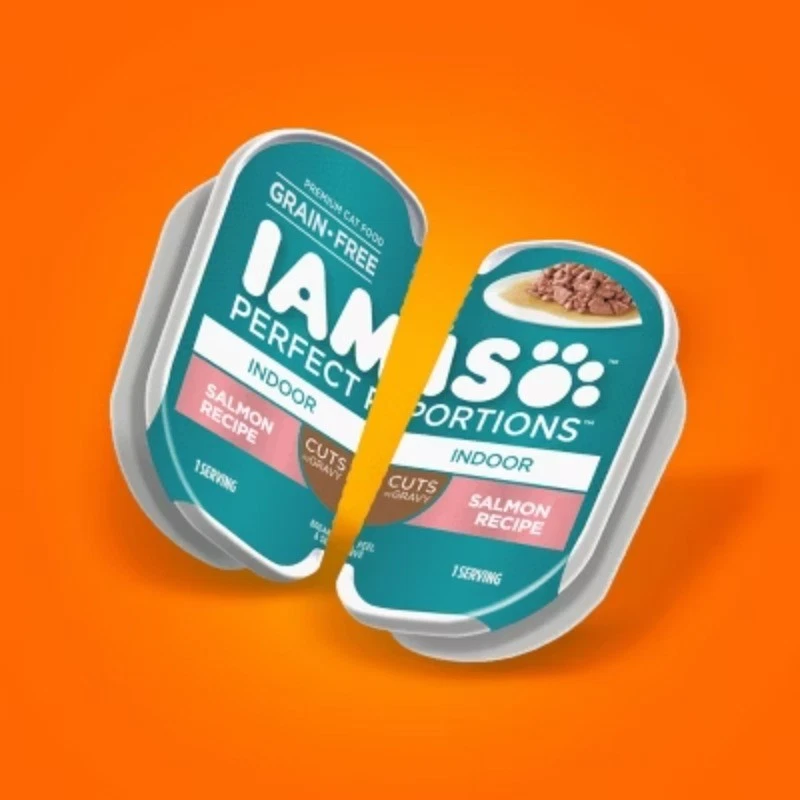 IAMS Perfect Portions Cuts in Gravy Chicken, Tuna and Salmon Flavor Wet Cat Food - Image 2 of 4