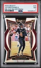 2024 PANINI SELECT DIE-CUT SILVER PRIZM #26 JAYDEN DANIELS ROOKIE RC PSA 7