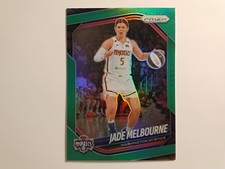 2025 Panini Prizm WNBA Green Prizm #128 Jade Melbourne