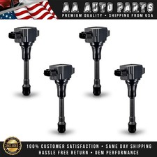 4PCS Ignition Coil fit 2006-2022 Nissan Altima Rogue Frontier Sentra Versa UF549