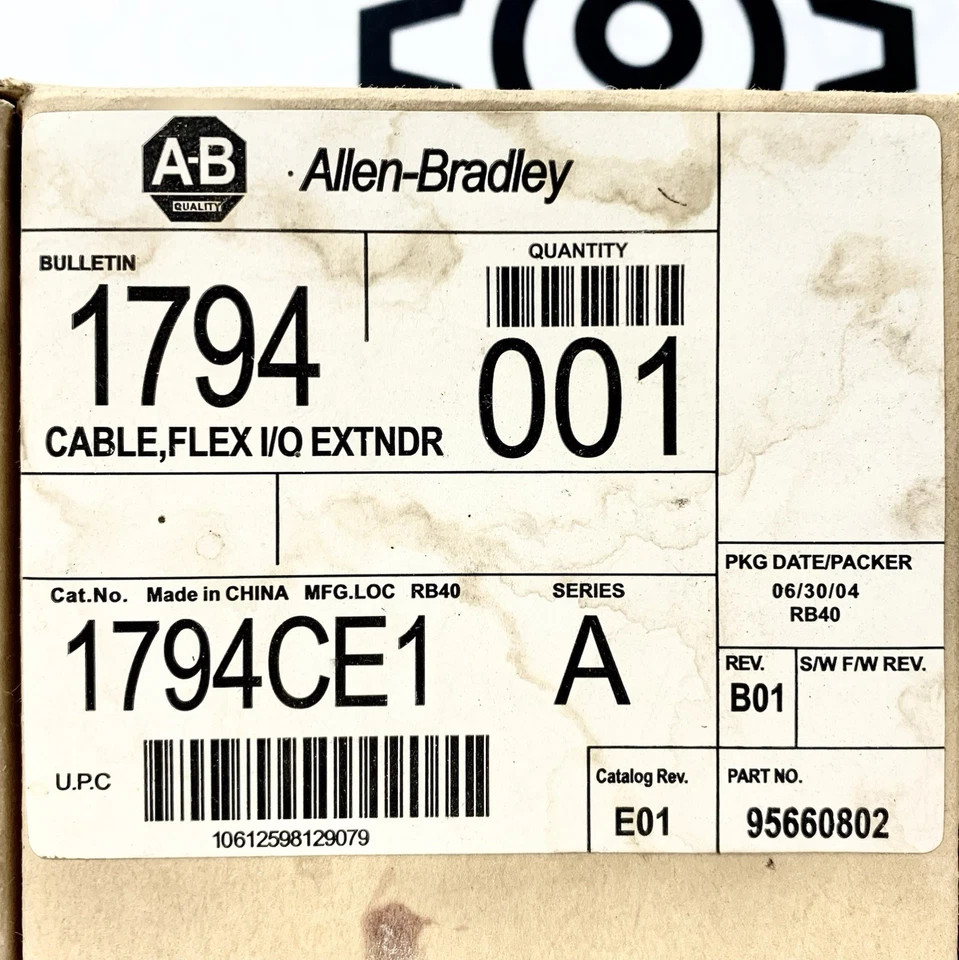 Allen Bradley 1794-CE1 Flex I/O Extender Cable 1 ft 1794CE1 - Image 3 of 4