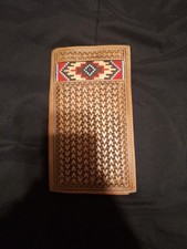 Ariat A3510802 Leather Rodeo Wallet - Brown