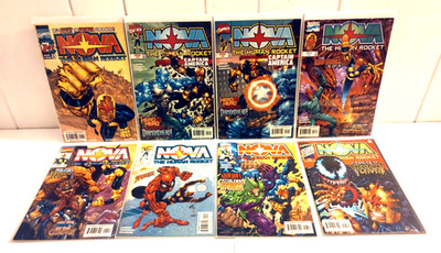 Nova the Human Rocket (1-7) Complete + Bonus  GOTG KEYS  Marvel Comics