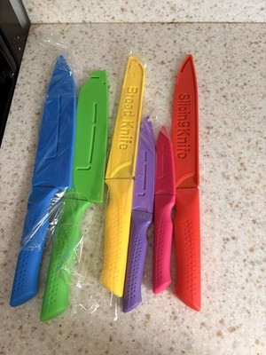 Hunter Dual Colorful 6-Piece Knife Set with Sheaths
