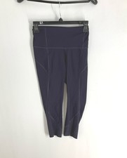 Lululemon Purple Perforated Anew Cropped Leggings Size 4