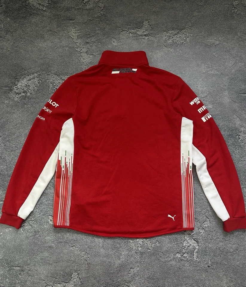 Scuderia Ferrari F1 Team Jacket 2018 Kimi Raikkonen and Sebastian Vettel Size: L - Image 2 of 4