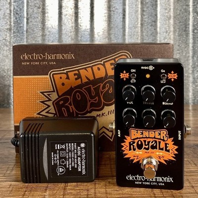 Electro-Harmonix EHX Bender Royale MKIII Fuzz Guitar Effect Pedal