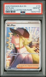 N's Plan 170/086 Special Illustration Rare Black Bolt