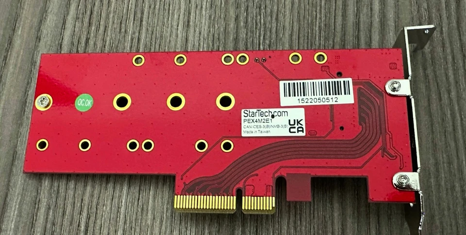 StarTech Adattatore PCI Express 3.0 a M.2 NVMe Adapter Pcie x4 - Immagine 2 di 2