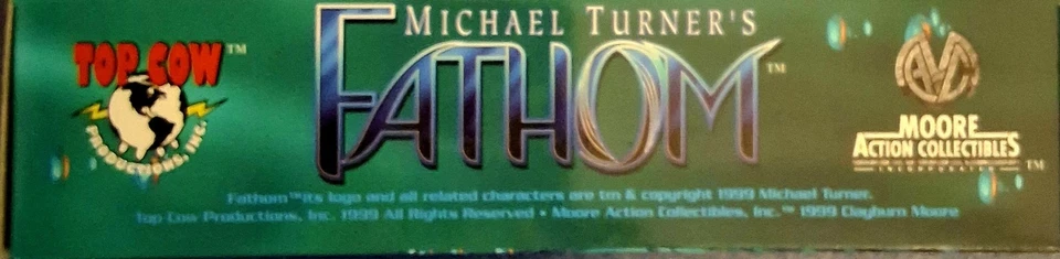 Figura Michael Turner's Fathom 6" Wizard Toyfare Exclusiva 1999 - SIN ABRIR  Foto 2 de 4