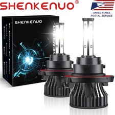 2Pcs H13/9008 LED Headlights Bulbs for Ford F-150 2012 2013 2014 High Low Light