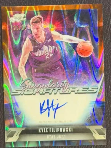 2025 Topps Cosmic Chrome Kyle Filipowski Base (RAW)