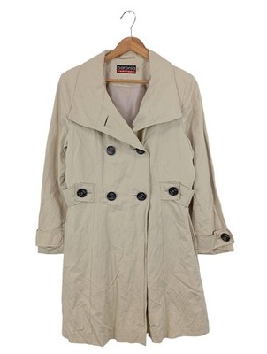 BARONIA EDITION Übergangsmantel Damen Mantel Gr. DE 38 wollweiß Casual-Look